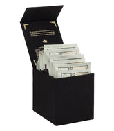 Harney Heritage – Herbal & Decaf Wrapped Sachet Sampler Black Box