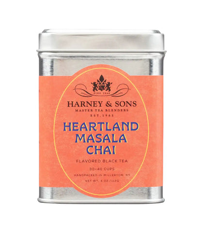 Heartland Masala Chai Tea & Cookbook Bundle