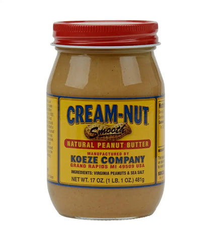 Koeze Cream-Nut Peanut Butter (Assorted Flavors)