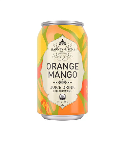 Organic Orange Mango Juice Drink Cans