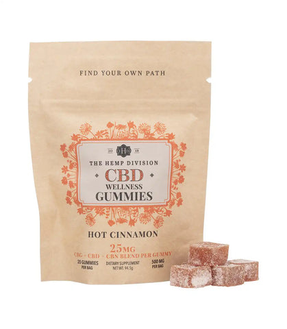 Hot Cinnamon Hemp Wellness Gummies