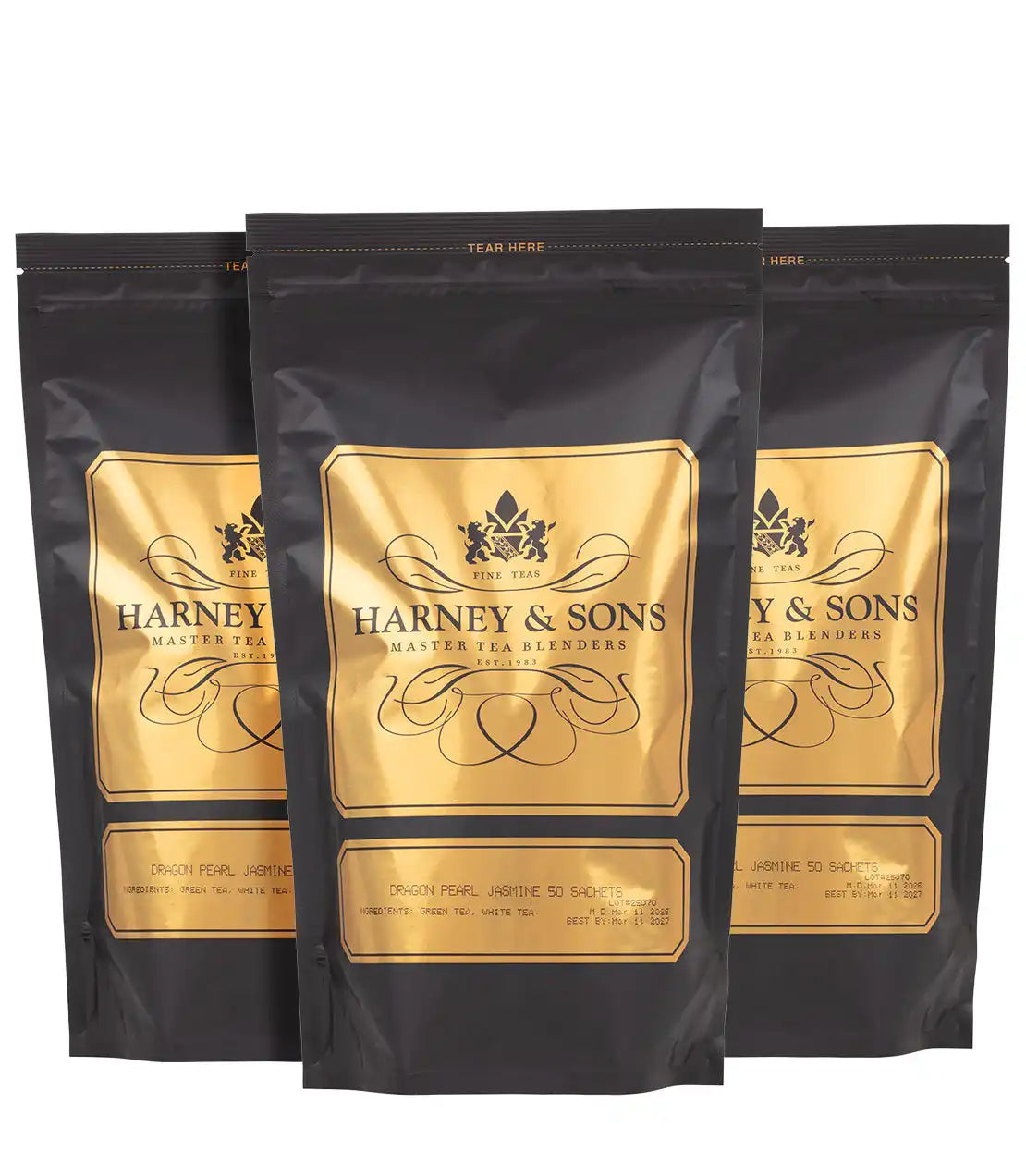 Dragon Pearl Jasmine Trio – 3 Bags of 50 Sachets