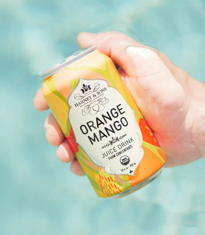 Organic Orange Mango Juice Drink Cans